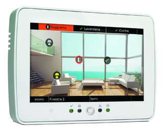 Tastiera Touch screen per centrali Absoluta