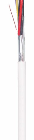 CAVO ALLARME SCHERMATO CPR Cca s1a,d0,a1 4x0.22 matassa da 100 mt