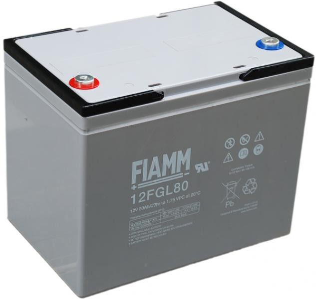 Accumulatore al Piombo 12V 80Ah LONG LIFE BATTERIES (10 YEARS)