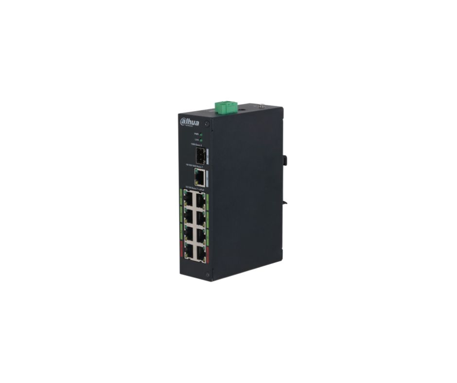 Switch industriale  8*10/100 ePOE + 1*Giga + 1*1000 SFP