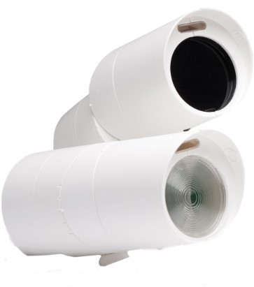 Barriera IR lineare fumo RX/TX 120 m opzionale x FD310 EN54-12 CPD