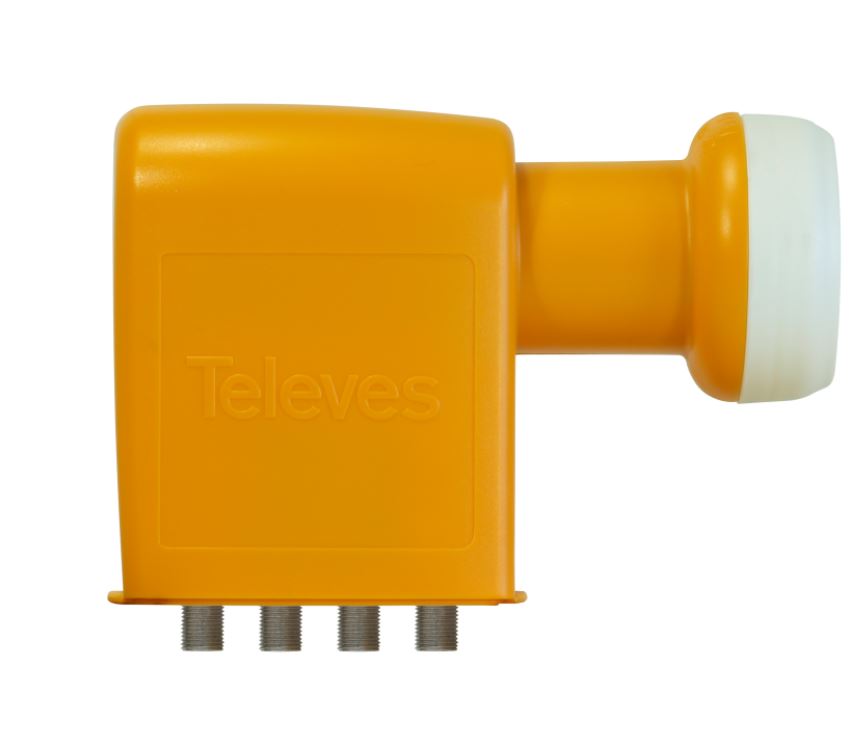 Universale Quad 4 uscite NF:0,7dB Arancione