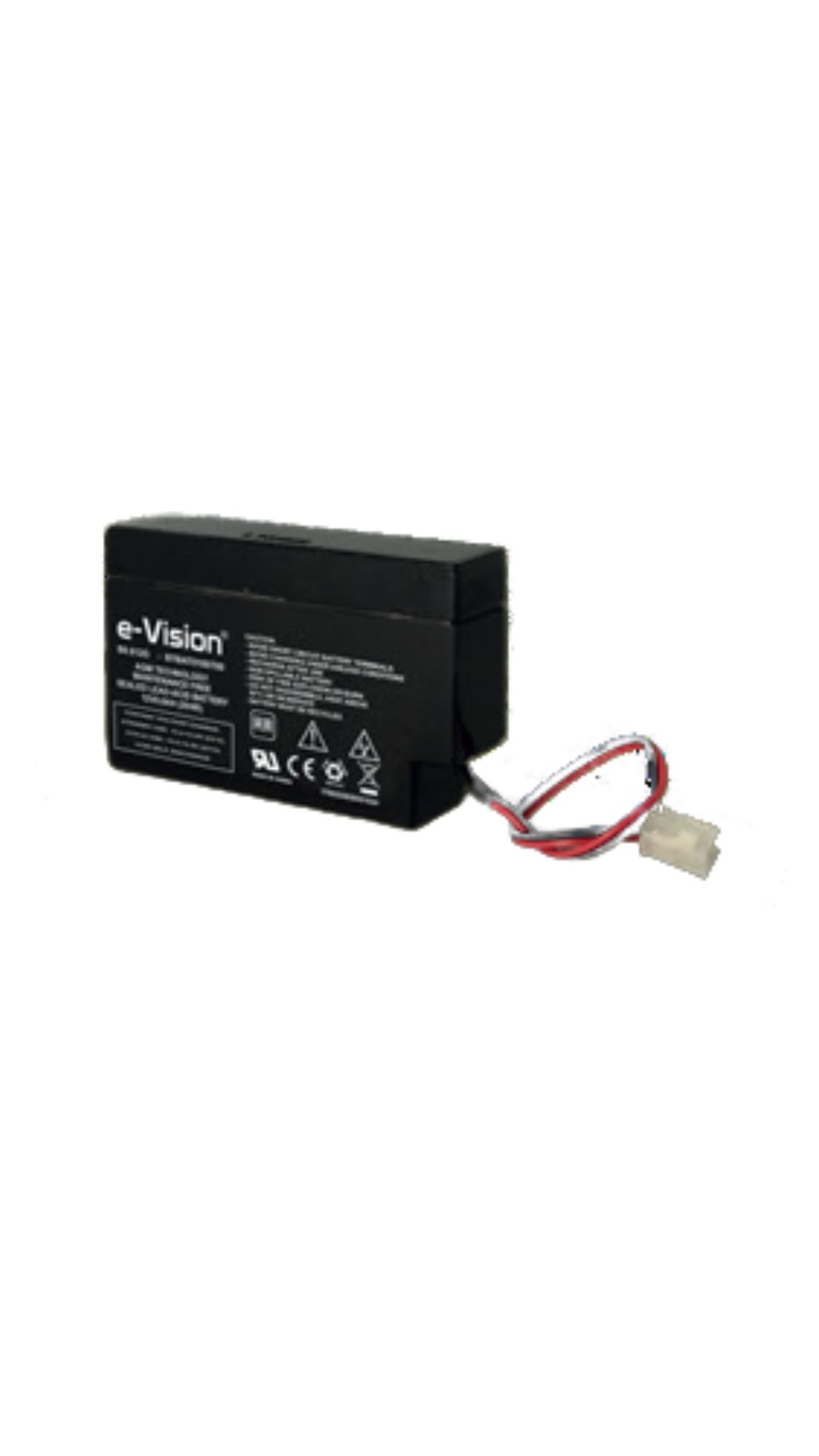 Batteria 12Vcc/0,8Ah al AGM per centrali HERCOLA