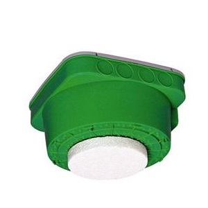 Accessorio per il montaggio dei rivelatori FAP 500 a muro. Non deve
essere utilizzata la scatola di contenimento FAA-500-BB