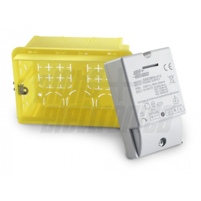 Alim.rete switch 230V 9-15Vdc 1500mA MAX Conf.1 pezzi