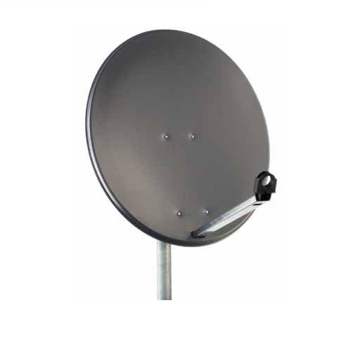 Parabola Viky Plus in alluminio da 80 cm colore antracite