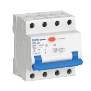 NB310L/C40-3PN-6-AC30 -INT MTD 3P+N 40A 30mA TIPO AC 6KA 4M