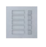 Modulo 1 unità per VTO4202F-P 5 Tasti meccanici.