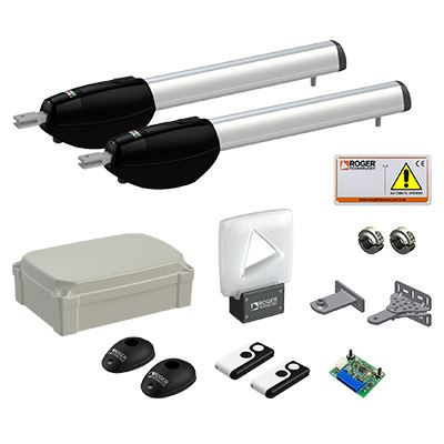 KIT MOTORIDUTTORI PER BATTENTI FINO A 2.5 MT - BRUSHLESS