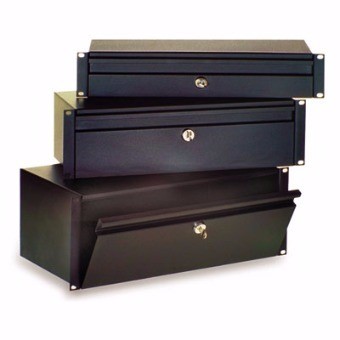 Contenitore con apertura frontale  - 2 unita rack 19"