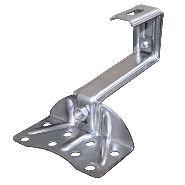 HS2DRT SUPPORTO SP.3MM DOPPIA REGOLAZIONE PER TETTI CON TEGOLE