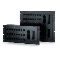Stage Box - Scatola preforata per 48 XLR e connettori Harting 4x72 poli