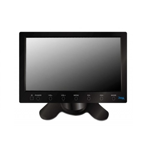 Monitor 7" lcd, formato video 16:9, 1 ingresso video vga, 1
ingresso video pal
