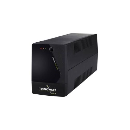 Gruppo di Continuità UPS ERA PLUS 2100 - Together ON, Uscite IEC,
Autonomia fino a 40 min con 1 PC o 120 min con Modem Router,
Stabilizzazione AVR