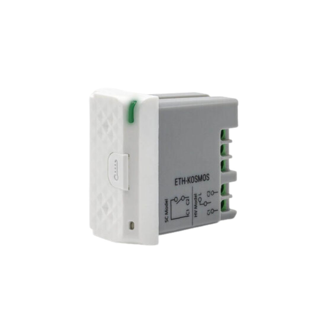 Pulsante multifunzione wireless touch con Rele 230V Bianco