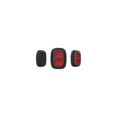 DoubleButton nero Pulsante di emergenza wireless con protezione contro
pressioni accidentali