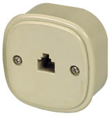 Presa telefonica a muro con PLUG