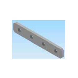 Piastra di unione INOX per profili (comprensiva di 4 viti TCE M8x10)