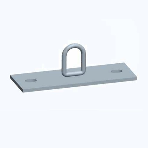 Piastra con anello per   controvento