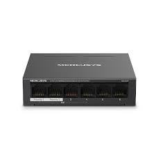 6-Port 10/100 Mbps Desktop Switch with 4-Port PoE+