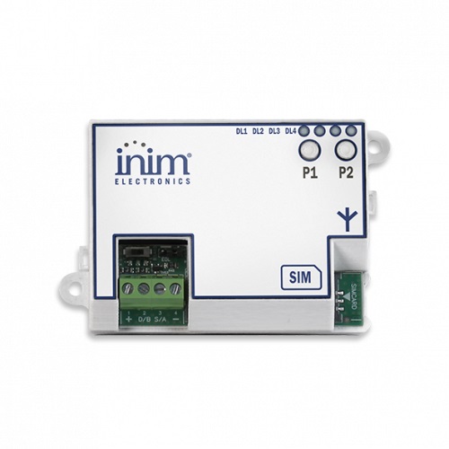 Modulo GSM/GPRS integrato su I-BUS. Funzioni di comunicatore vocale e
digitale su rete GSM/GPRS. Invio SMS e telefonata