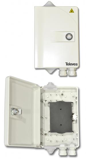 Contenit.Sec. da Int per F.O. (Fino 8 fibre)