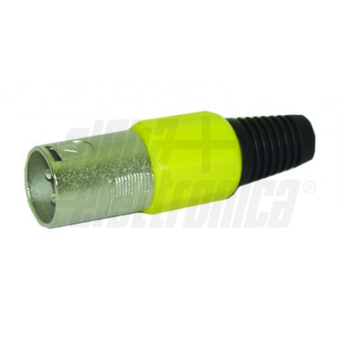 Spina XLR 3 poli - Verde