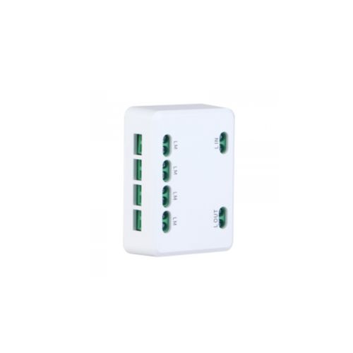 Branch terminal EACH, 1 in/out montante e 4 uscite linea per i VTH
