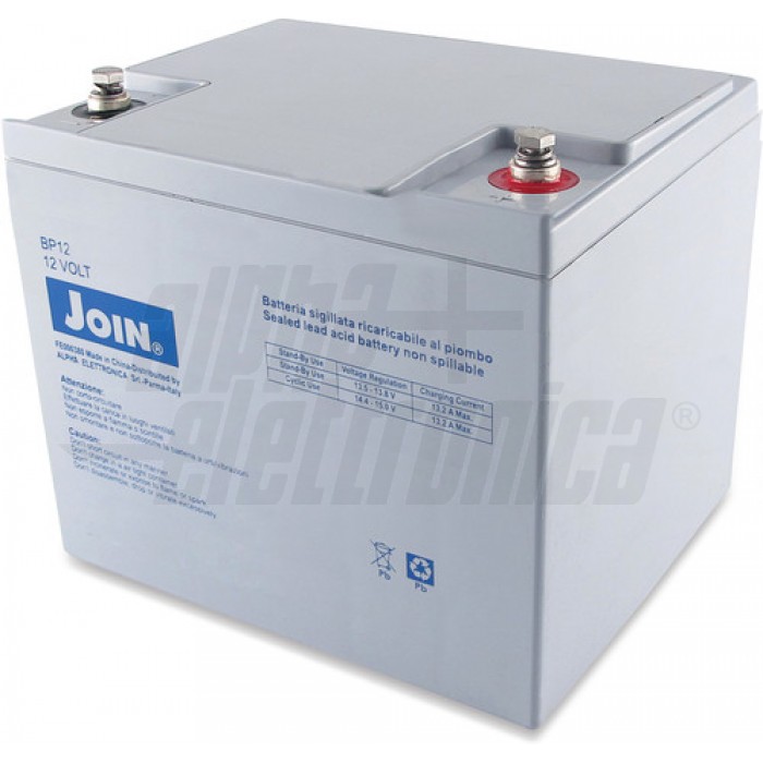 Accumulatore ricaricabile 12V 26A