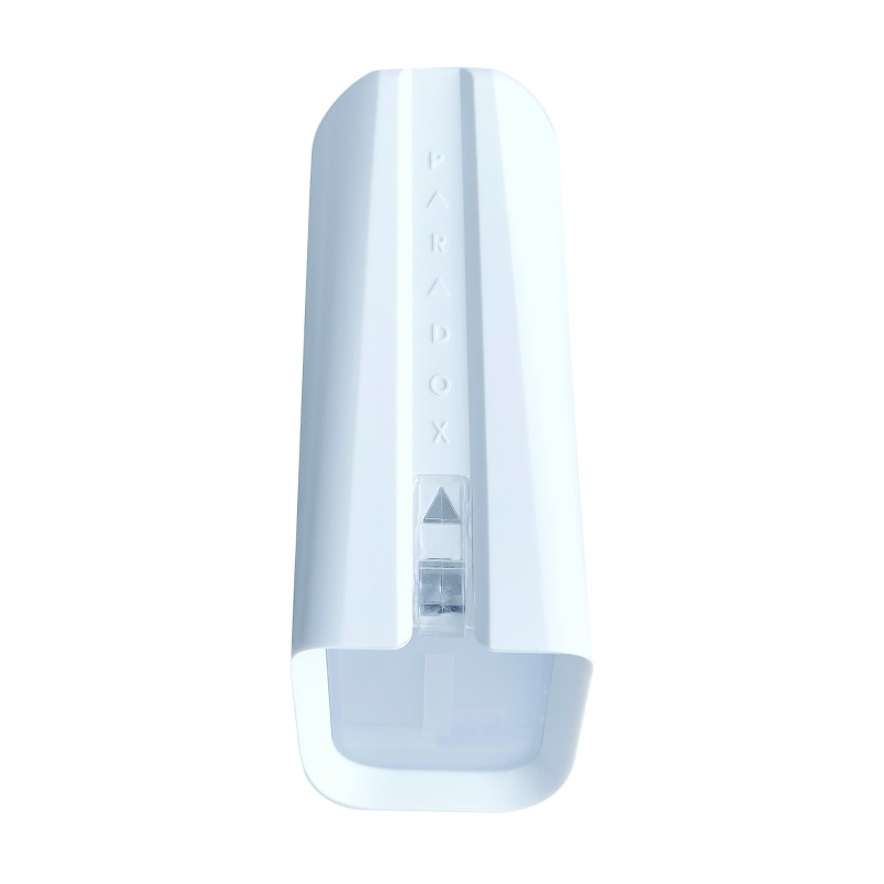 Doppio rivelatore digitale per porte e finestre esterne/interne.
Funzione antimascheramento, antistrisciamento. Frequenza 868MHz. Colore bianco