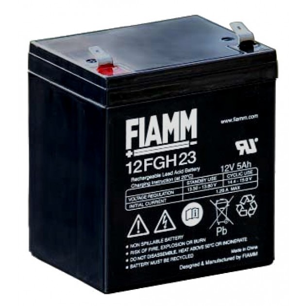 Accumulatore al Piombo 12v 5,0ah HIGH RATE BATTERIES