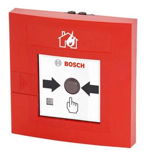 Pulsante d'allarme manuale LSN / LSN impoved doppia azione da interno,
colore rosso.