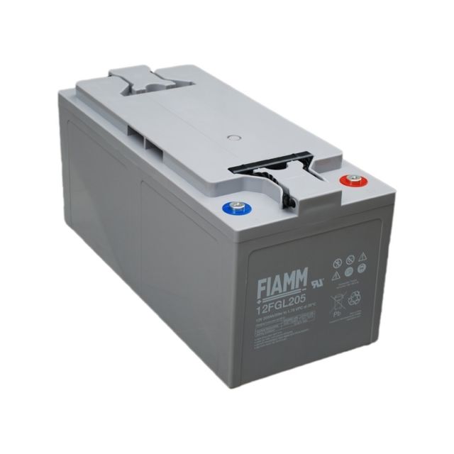 Accumulatore al Piombo 12V 205Ah LONG LIFE BATTERIES (10 YEARS)