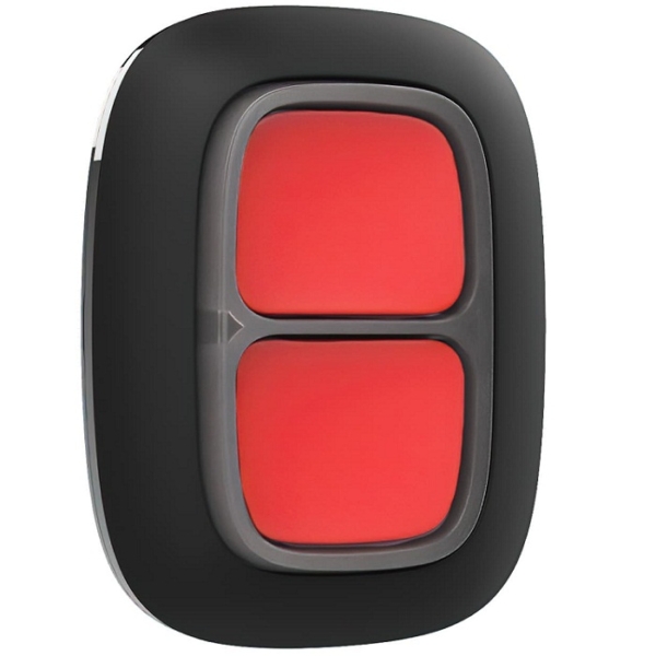 DoubleButton Nero Pulsante di emergenza wireless con protezione contro
pressioni accidentali
