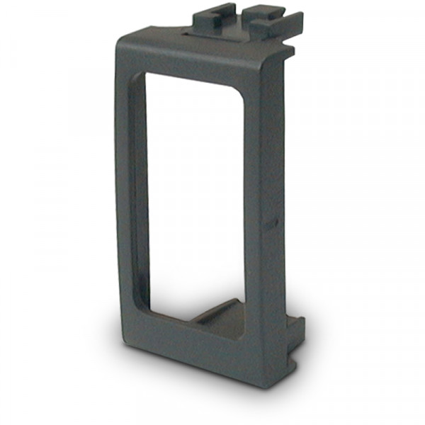 Accessorio placca adattatore per I8 I66 bticino light&nbsp;Nero