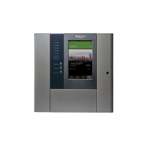 Centrale di rivelazione e allarme incendio analogica indirizzata, in
contenitore E10. Struttura modulare a 6 slot (esp.