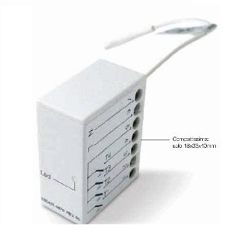 Trasmettitore a 4 canali compatibile con i trasmettitori Nice della
serie NiceWay, Flor-s e VeryVR.