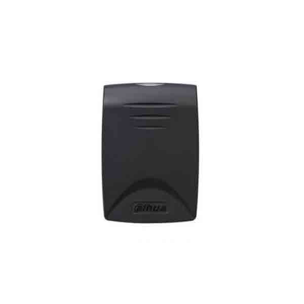 Lettore di tessere per esterno versione IP66; collegamento ai controller
Dahua in RS485 o Wiegand; tecnologia di letture Mifare 13.56.