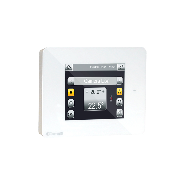 Minitouch 3,5" Bianco versione cronotermostato