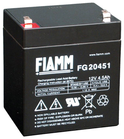 Accumulatore al Piombo 12v 4,5ah STANDARD BATTERIES