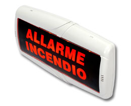 Cassonetto ottico acustico a bassissimo assorbimento 22mA