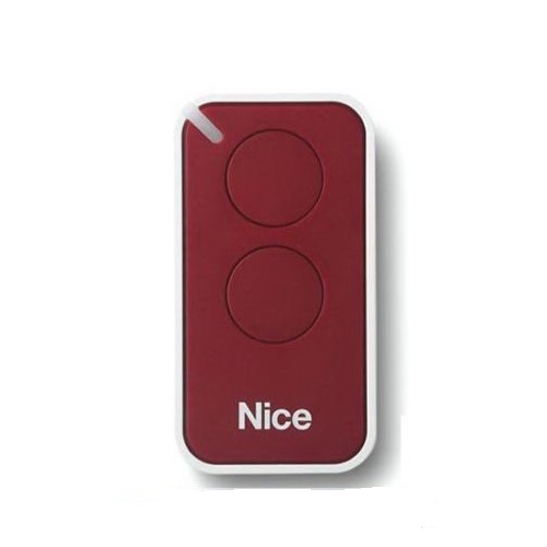 INTI2R - Trasm. 2 Canali 433,92 MHz - Rolling Code - ROSSO