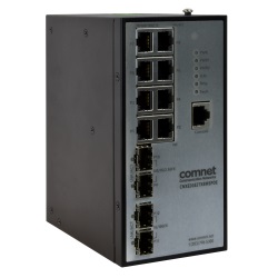 MAN SW 8 1G Tx POE+, 2-1G & 2-10G SFP