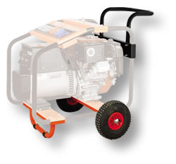 Kit trolley con ruote per serie Asso e Sirio