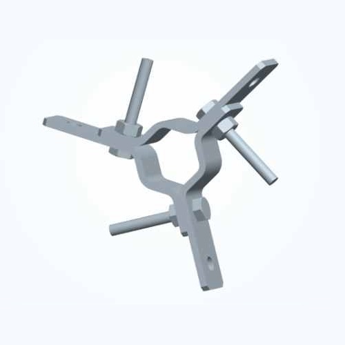 Ralla TRIS per pali da 30 a 60 mm Per palo diametro 30 ¸ 50 mm