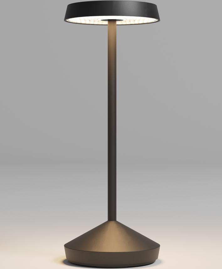SOPHIE Lampada da tavolo NERO  2,2 W  a batteria