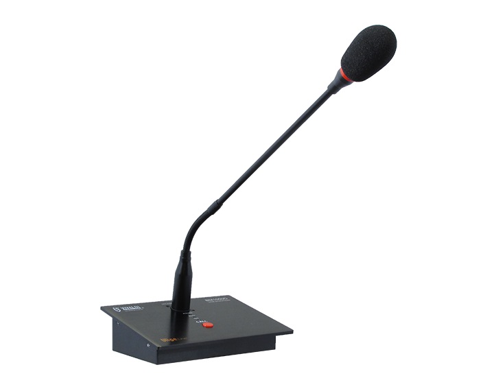 Base microfonica attiva con DIN-DON