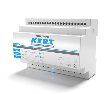 Alimentatore SW DIN115/230Vac 24Vdc 4,5A