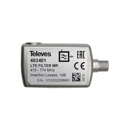 FILTRO MICROCAVITÀ LTE UHR "F" 5..782MHz / 21-60) INTERNO