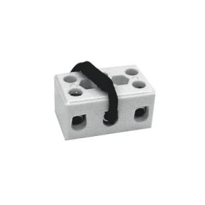 Morsetto ceramico con fusibile per connessione EVAC. Confezione da 100 pz.